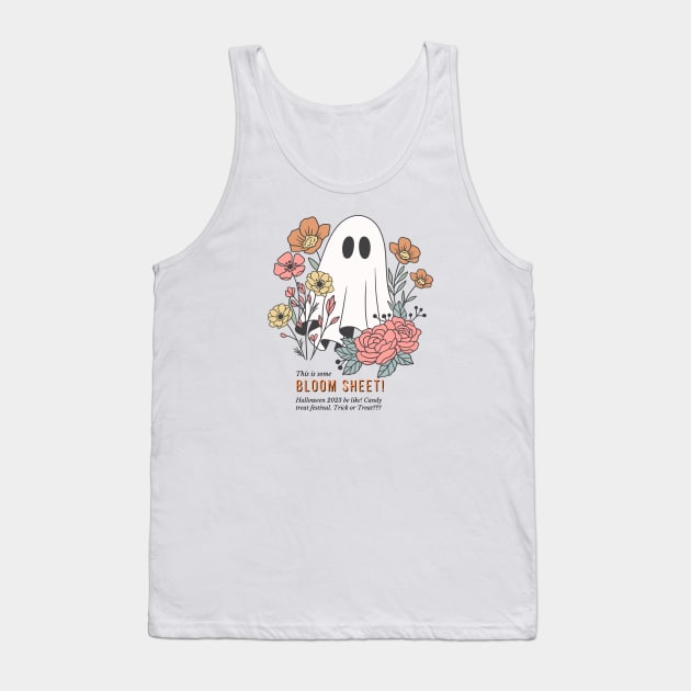 Boo sheet halloween Tank Top by Salizza